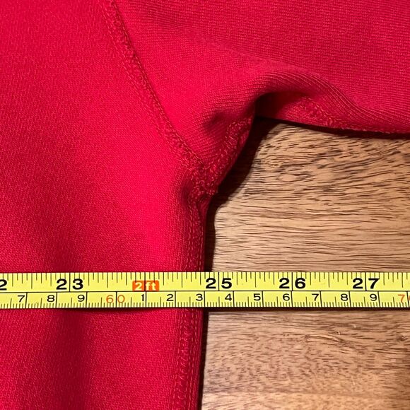 Vintage 80s Tiger Brand Muskoka Woods Sweatshirt Canada Red Graphic Men's Large - Picture 8 of 9